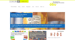 Desktop Screenshot of oebu.ch